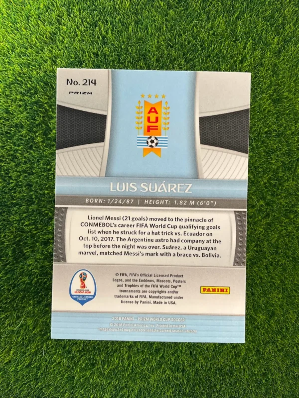 2018 Panini Prizm World Cup Luis Suárez Prizm - Image 2
