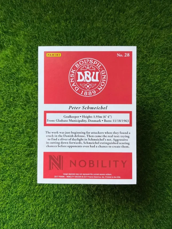 2017 Panini Nobility Peter Schmeichel 96/99 - Image 2