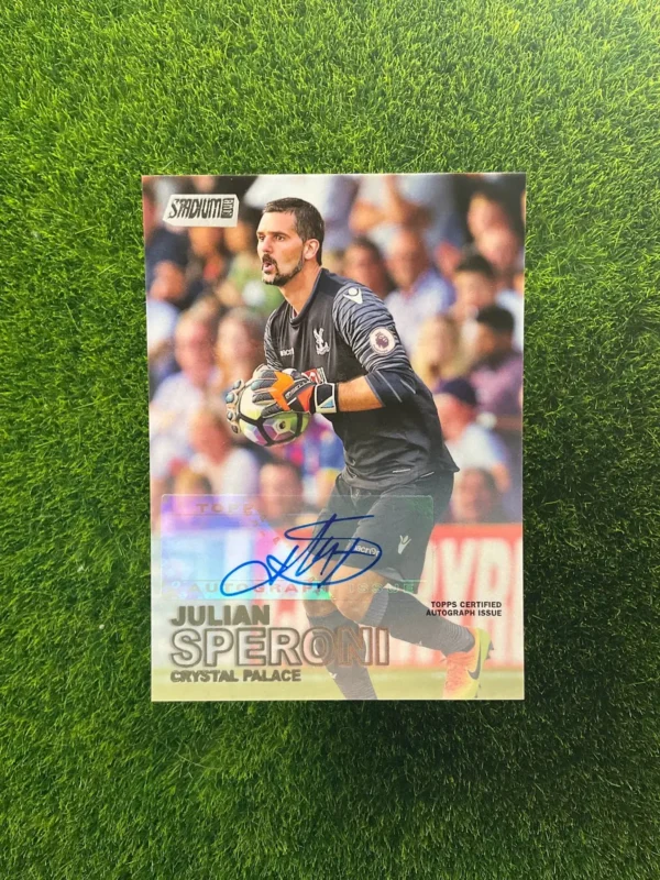 2017-18 Topps Stadium Club Julián Speroni Auto
