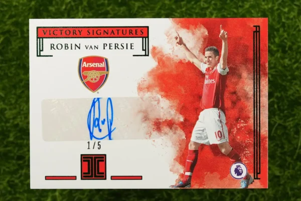 2019-20 Panini Impeccable Robin van Persie Victory Signatures Auto 1/5