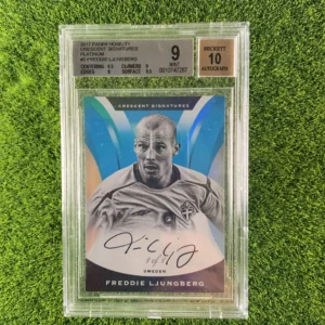 2017 Panini Nobility Freddie Ljungberg Crescent Signatures Auto 1/1