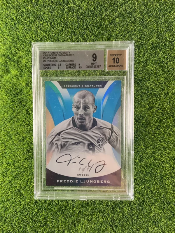 2017 Panini Nobility Freddie Ljungberg Crescent Signatures Auto 1/1