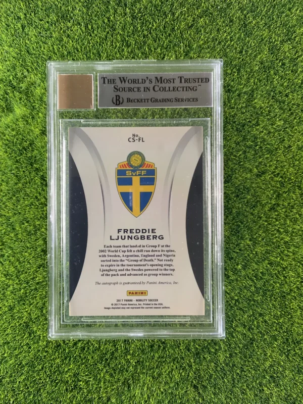 2017 Panini Nobility Freddie Ljungberg Crescent Signatures Auto 1/1 - Image 2