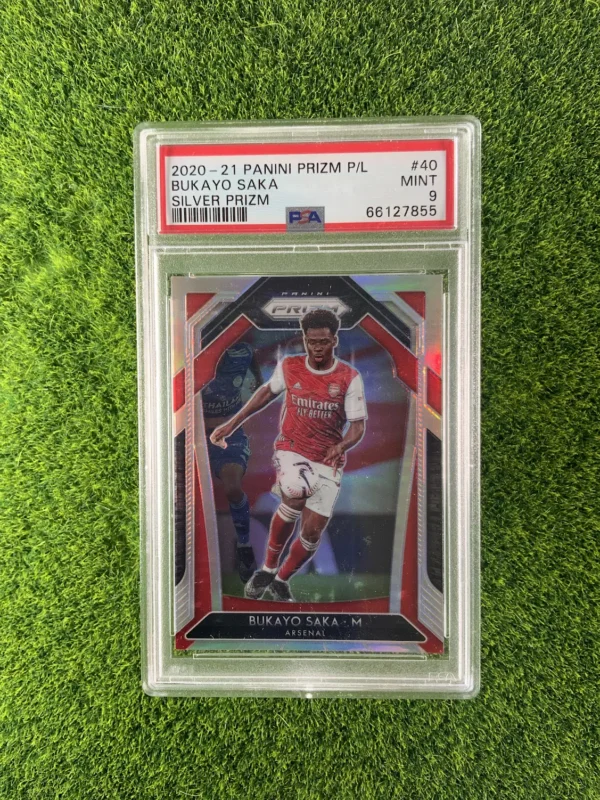 2020-21 Panini Prizm Bukayo Saka Silver Prizm