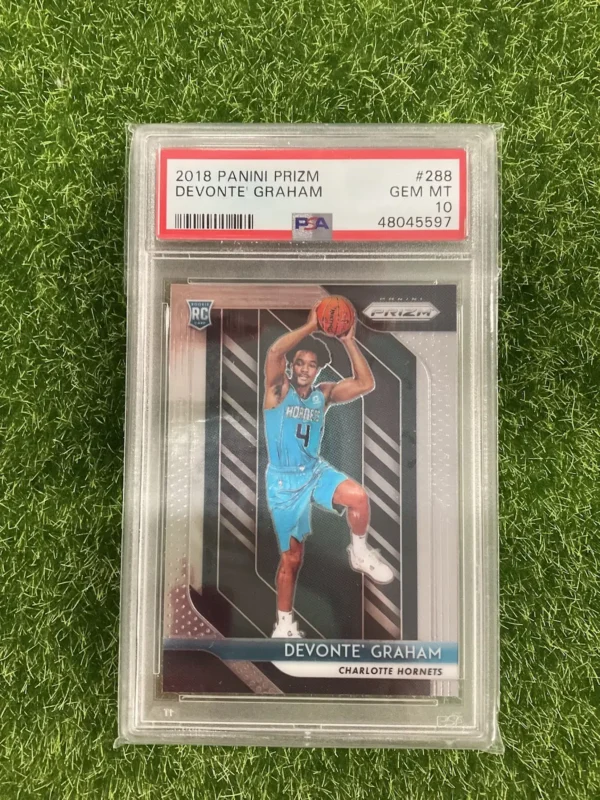 2018-19 Panini Prizm Devonte' Graham Silver Prizm