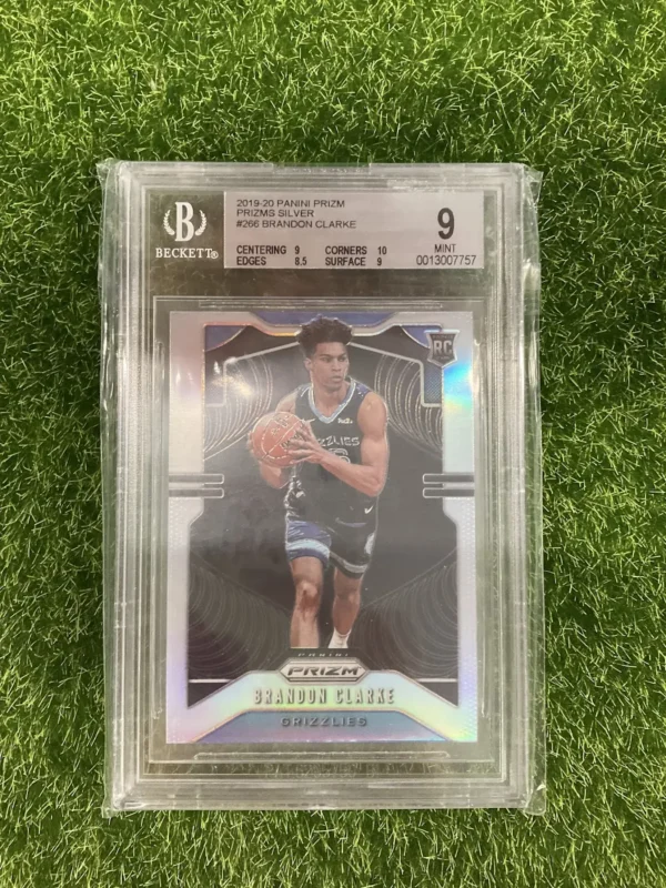 2019-20 Panini Prizm Brandon Clarke Silver Prizm
