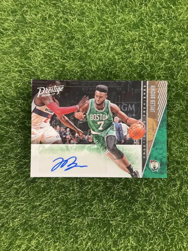 2016-17 Panini Prestige Jaylen Brown Prestigious Premieres Rookie Auto