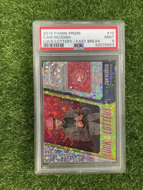 2019-20 Panini Prizm Cam Reddish Luck of the Lottery Fast Break Prizm