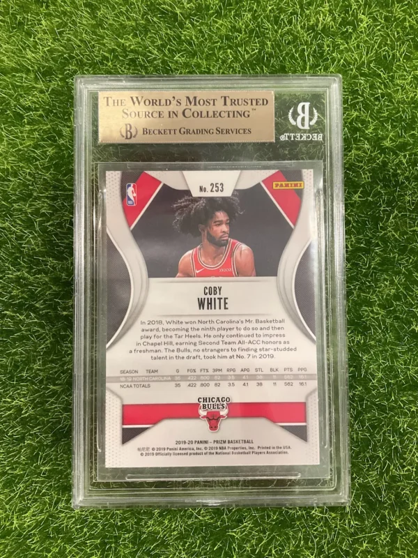 2019-20 Panini Prizm Coby White Silver Prizm - Image 2