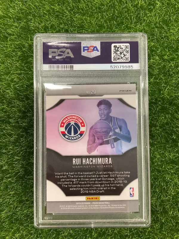 2019-20 Panini Prizm Rui Hachimura Fireworks Fast Break Prizm - Image 2