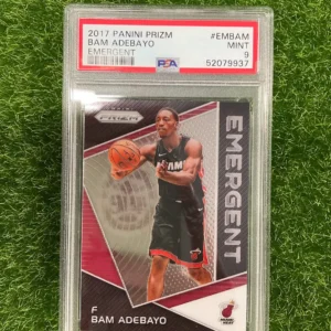 2017-18 Panini Prizm Bam Adebayo Emergent Silver Prizm