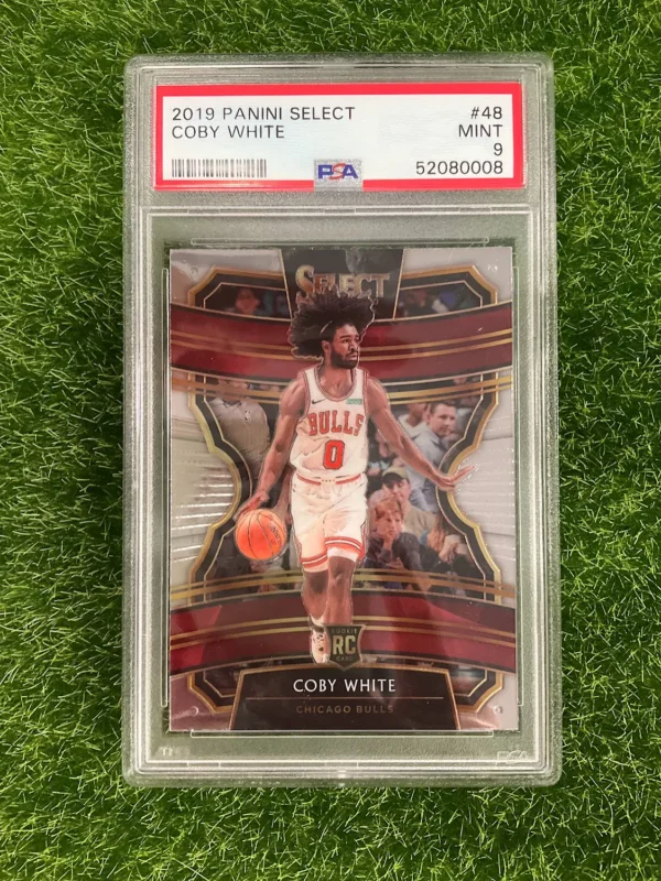 2019-20 Panini Select Coby White Concourse Rookie Card