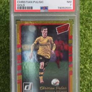 2016-17 Panini Donruss Christian Pulisic Donruss Debuts Gold