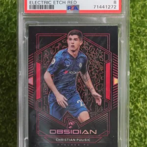 2019-20 Panini Obsidian Christian Pulisic Electric Etch Red 03/22