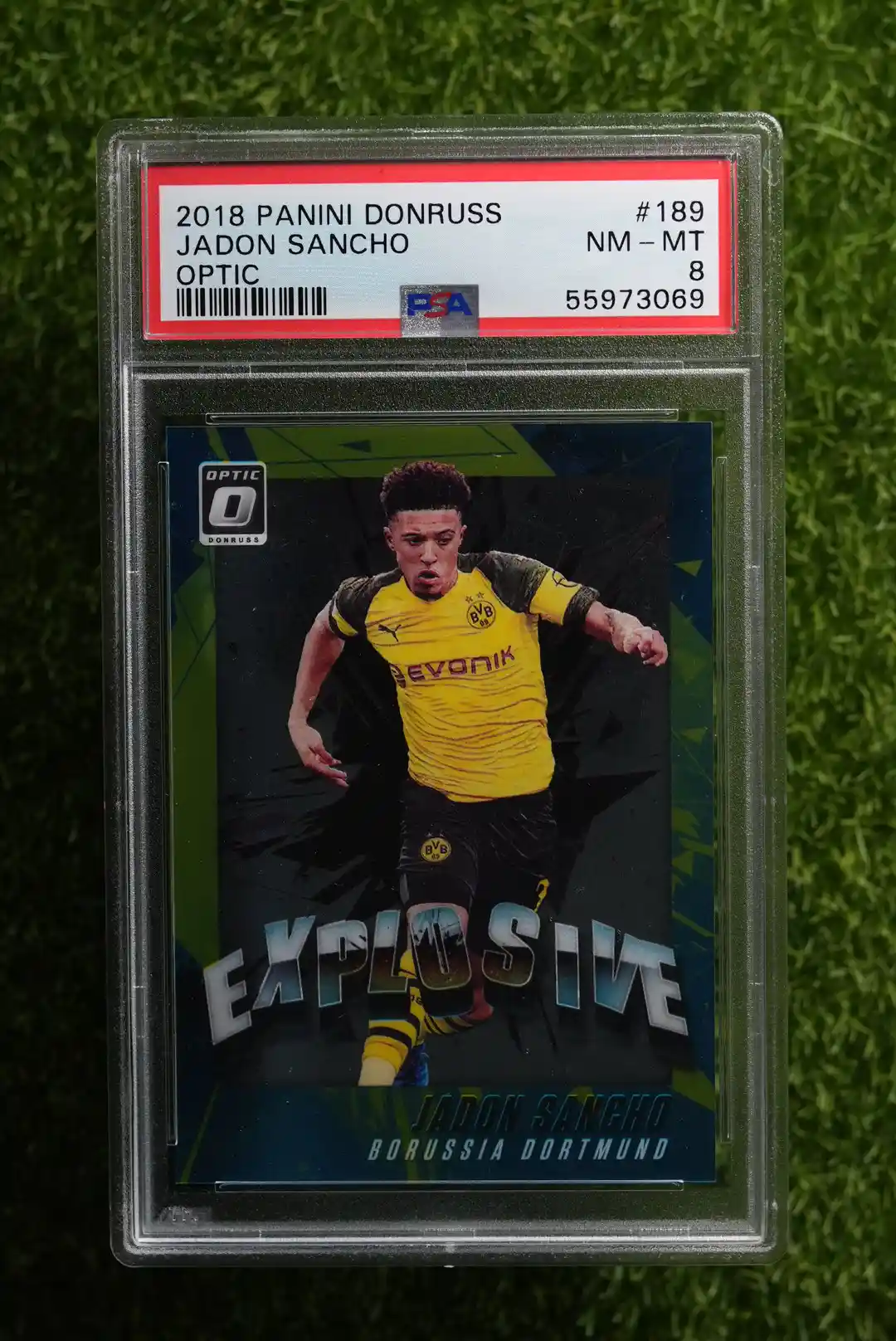 2018-19 Donruss Optic Jadon Sancho Explosive