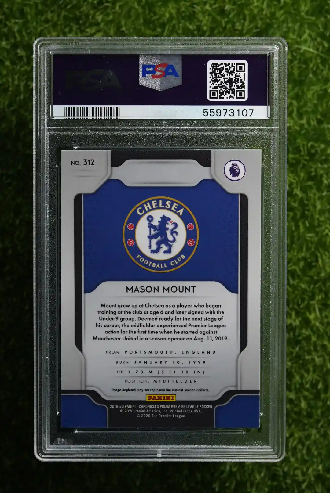 2019-20 Panini Chronicles Mason Mount Prizm Update - Image 2