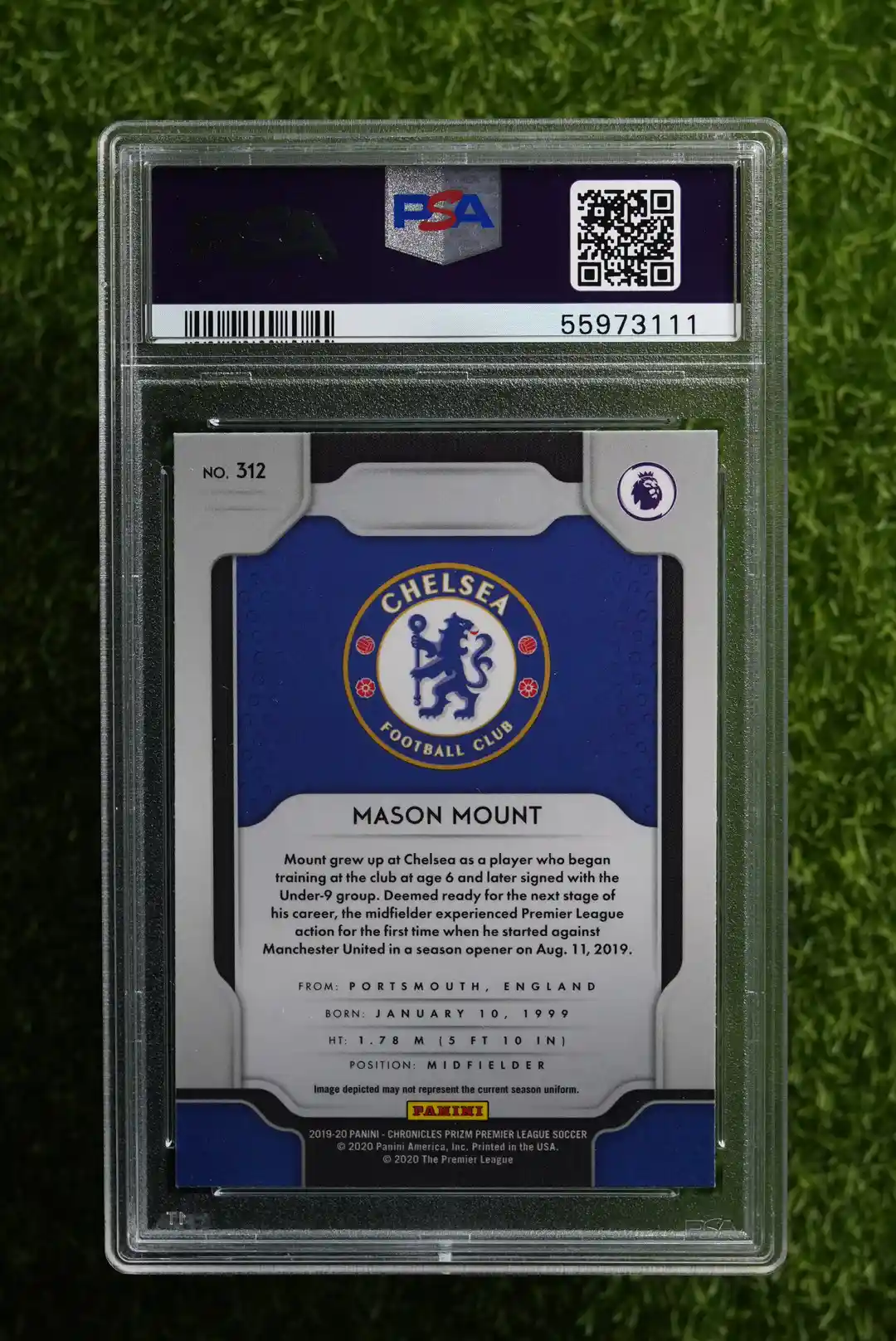 2019-20 Panini Chronicles Mason Mount Prizm Update - Image 2