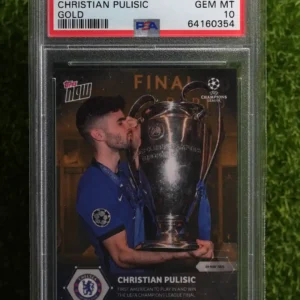 2020-21 Topps Now UCL Christian Pulisic Gold