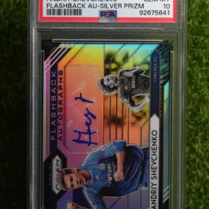 2020-21 Panini Prizm Andriy Shevchenko Flashback Autographs Silver Prizm 03/25