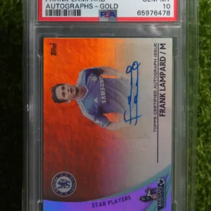 2013 Topps Premier Gold Frank Lampard Star Players Autographs Gold 40/50