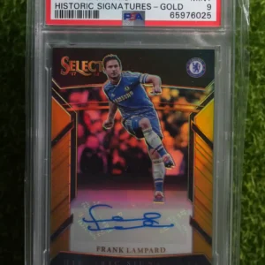 2017-18 Panini Select Frank Lampard Historic Signatures Gold 10/10