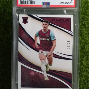 2020 Panini Immaculate Collection Declan Rice Sapphire 20/25