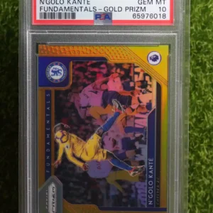 2019-20 Panini Prizm N'Golo Kanté Fundamentals Gold Prizm