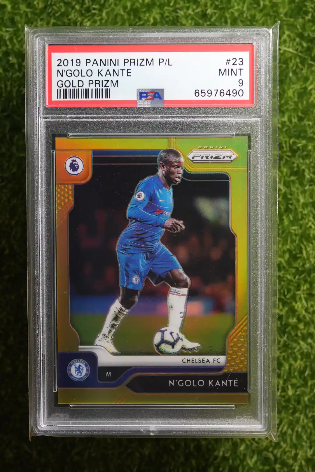 2019-20 Panini Prizm N'Golo Kanté Gold Prizm 04/10