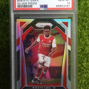2020-21 Panini Prizm Bukayo Saka Silver Prizm