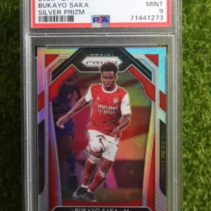 2020-21 Panini Prizm Bukayo Saka Silver Prizm
