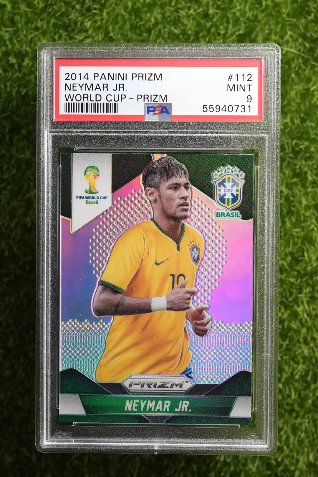 2014 Panini Prizm World Cup Neymar Jr. Silver Prizm