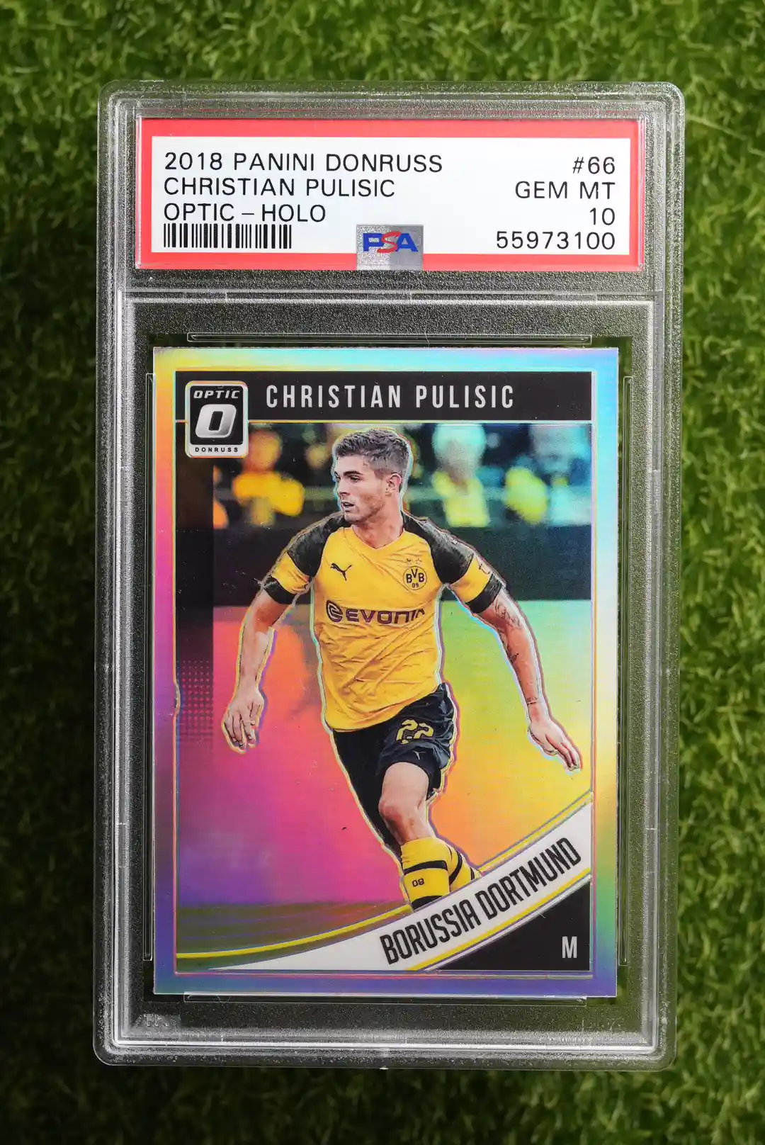 2018-19 Donruss Optic Christian Pulisic Holo