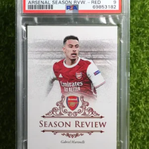 2020-21 Futera Gabriel Martinelli Season Review Red 04/05