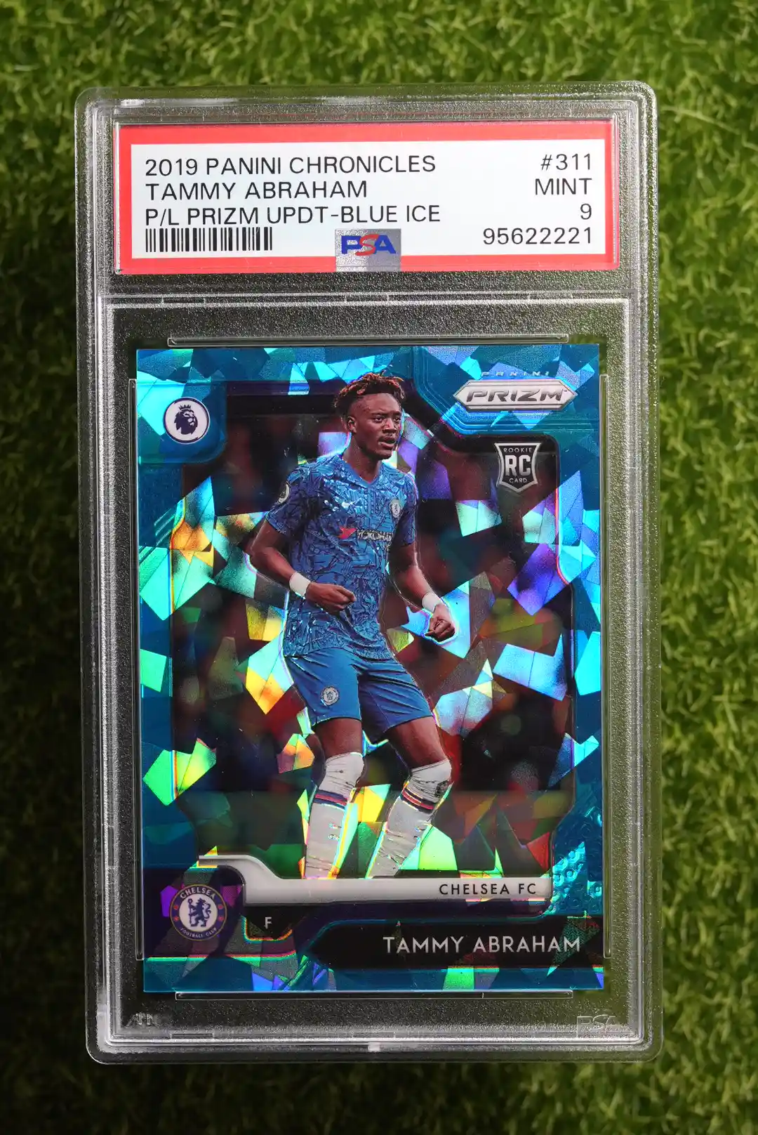 2019-20 Panini Chronicles Tammy Abraham Prizm Update Blue Ice 77/99