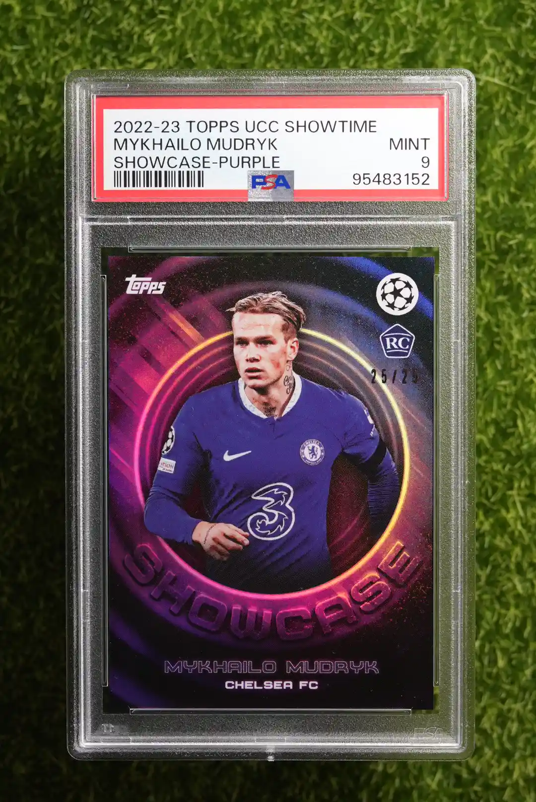 2022-23 Topps UEFA Club Competitions Showtime Showcase Purple 25/25