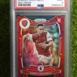 2021-22 Panini Prizm Gabriel Martinelli Red Prizm 167/199