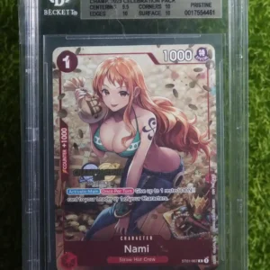 2023 One Piece Nami Championship Celebration Pack Promo ST01-007