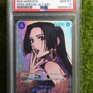 2023 One Piece Japanese Kingdom of Intrigue Boa Hancock Special Alternate Art (Manga Rare) OP04-078