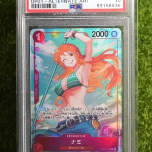 2022 One Piece Japanese Romance Dawn Nami Rare Alternate Art OP01-016