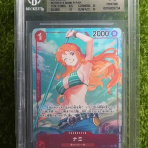 2022 One Piece Japanese Romance Dawn Nami Rare Alternate Art OP01-016