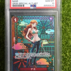 2022 One Piece Japanese Romance Dawn Nami Rare Alternate Art OP01-016