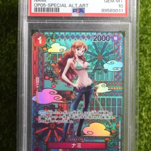 2022 One Piece Japanese Romance Dawn Nami Rare Alternate Art OP01-016