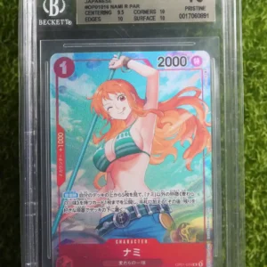 2022 One Piece Japanese Romance Dawn Nami Rare Alternate Art OP01-016