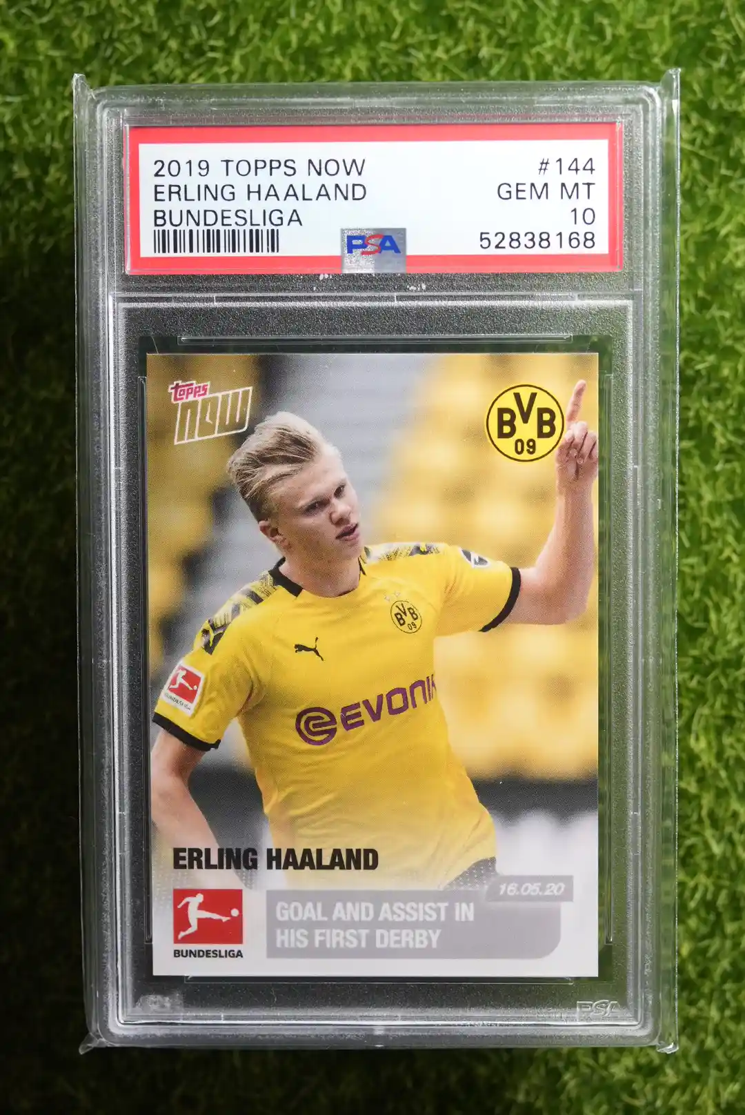 2020 Topps Now Bundesliga Erling Haaland #144