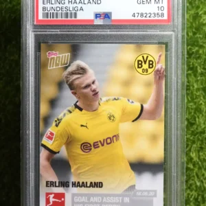 2020 Topps Now Bundesliga Erling Haaland #144
