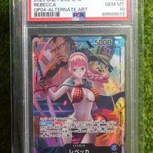 2023 One Piece Japanese Kingdom of Intrigue Rebecca Leader Alternate Art OP04-039
