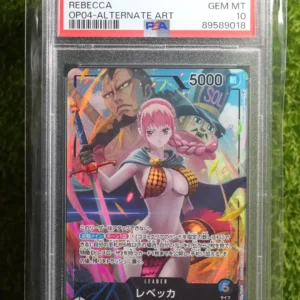 2023 One Piece Japanese Kingdom of Intrigue Rebecca Leader Alternate Art OP04-039
