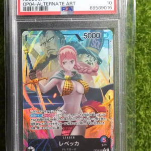 2023 One Piece Japanese Kingdom of Intrigue Rebecca Leader Alternate Art OP04-039