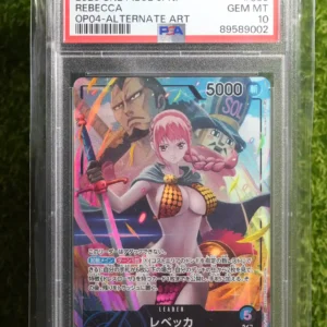 2023 One Piece Japanese Kingdom of Intrigue Rebecca Leader Alternate Art OP04-039