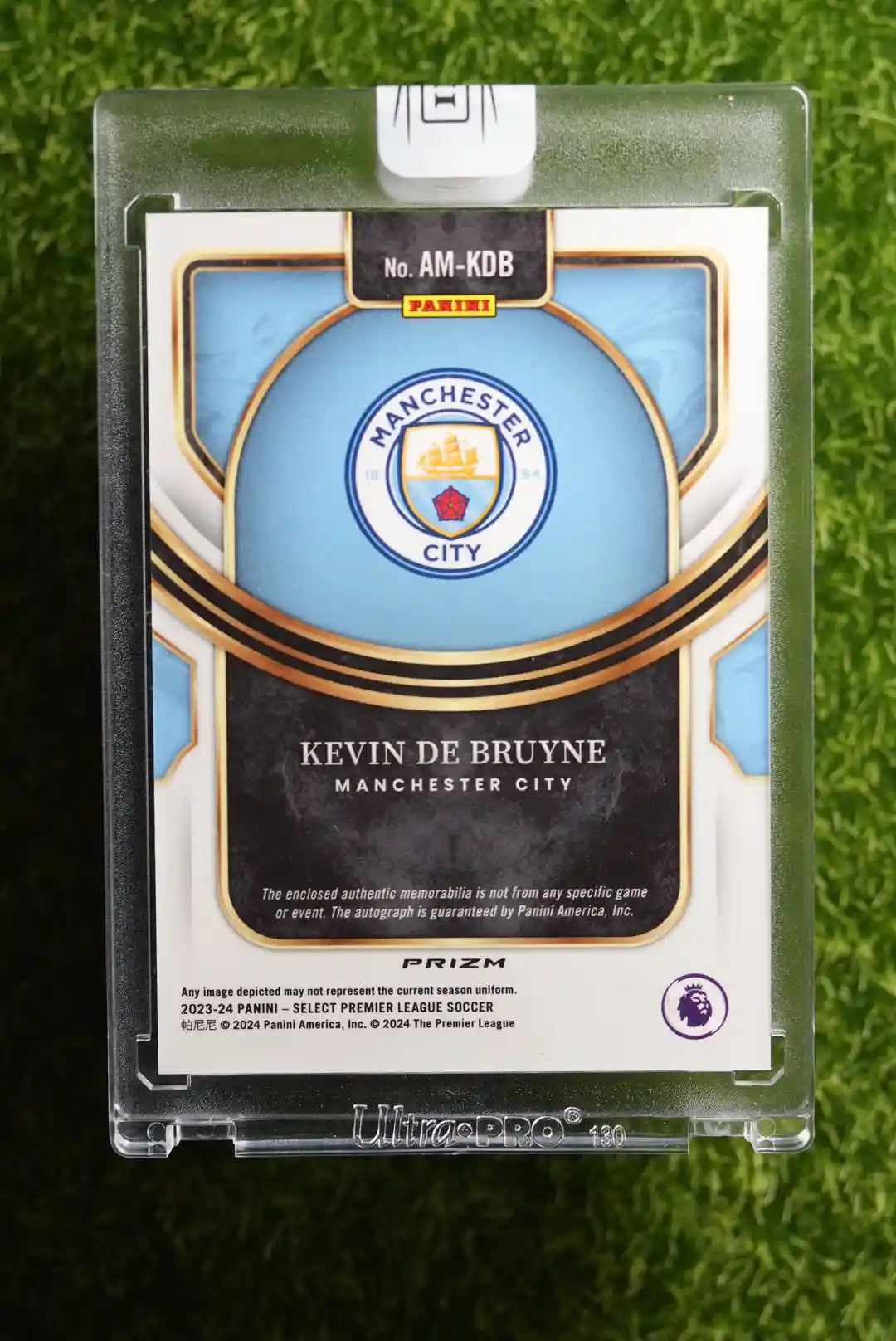 2023-24 Panini Select Kevin De Bruyne Patch Auto - Image 2
